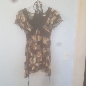 Multi-Brown Colored Blouse